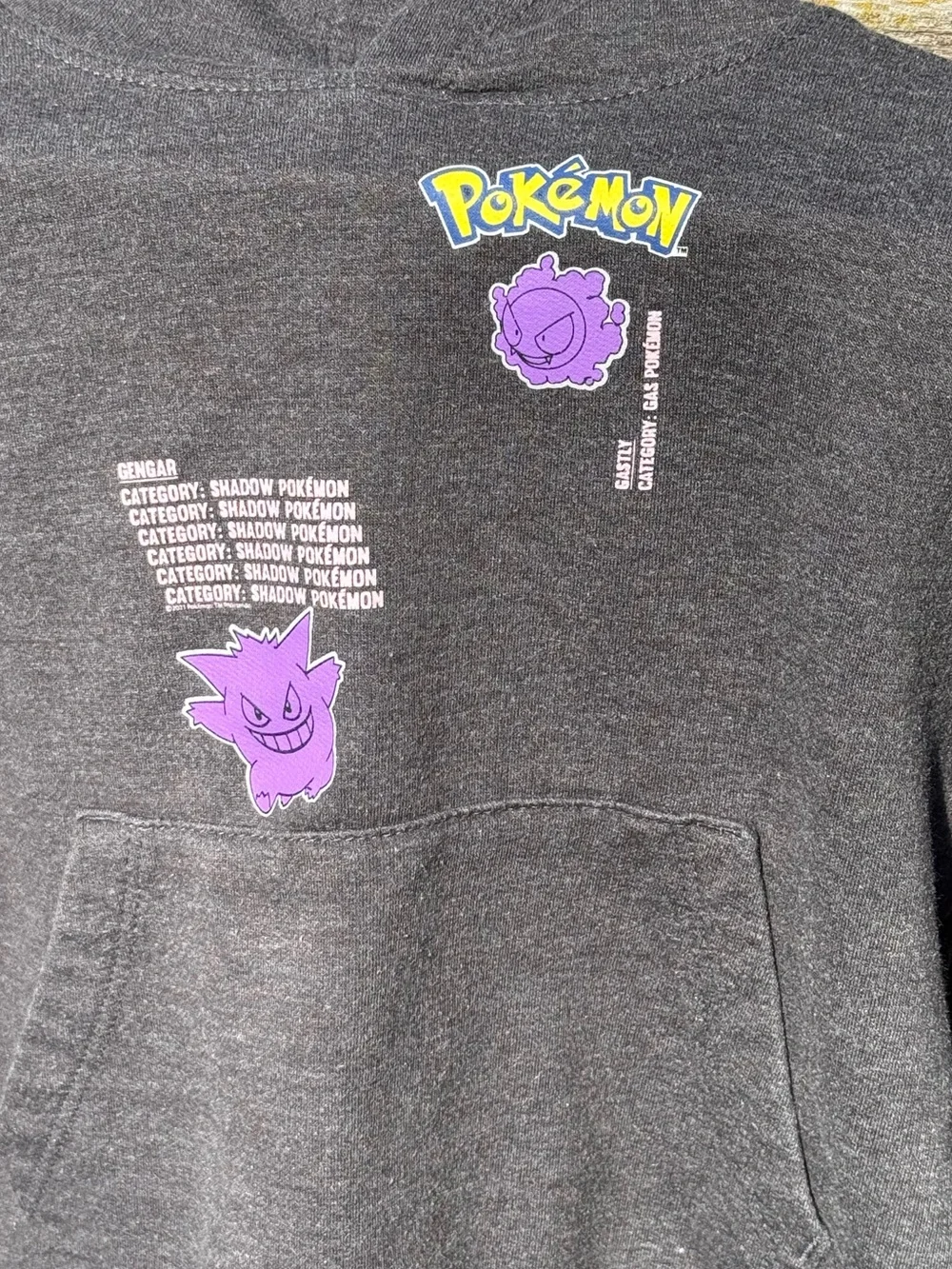 Pokémon - Kids Gray and Purple Old Navy Hoodie - Size XS (5)